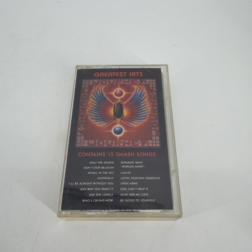 Journey Greatest Hits Cassette Tape 1988 Original CT44493 Vintage Classic